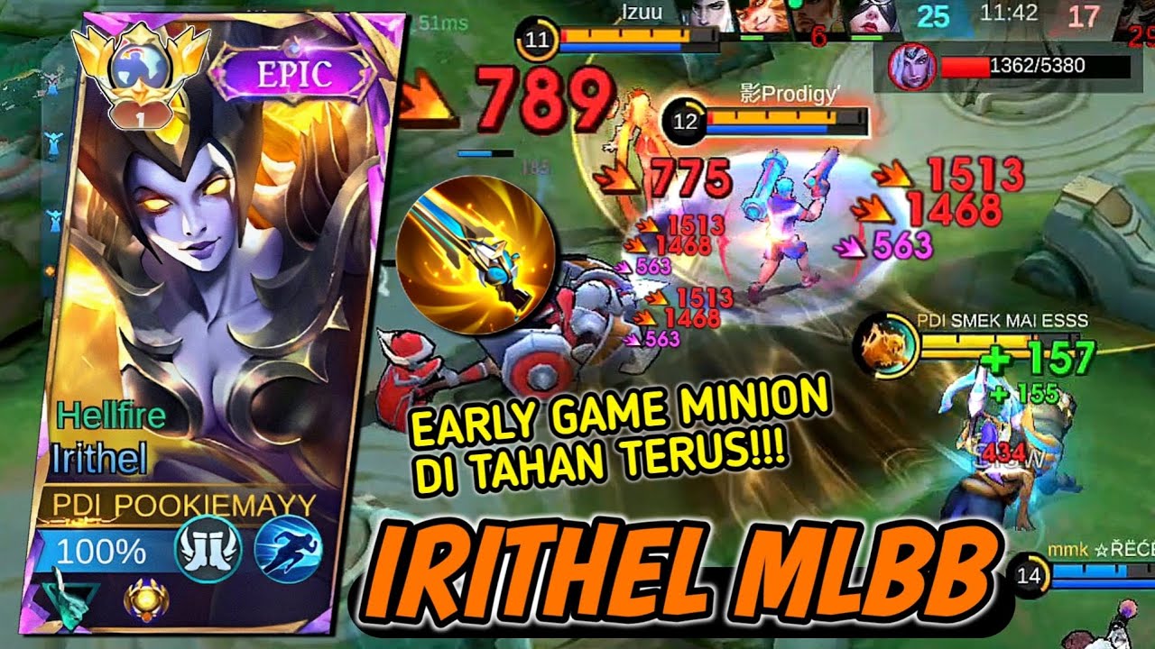 Early Game Kalah Telak! Tapi Late Game bisa Menang! | Irithel Best Build 2026 - mlbb