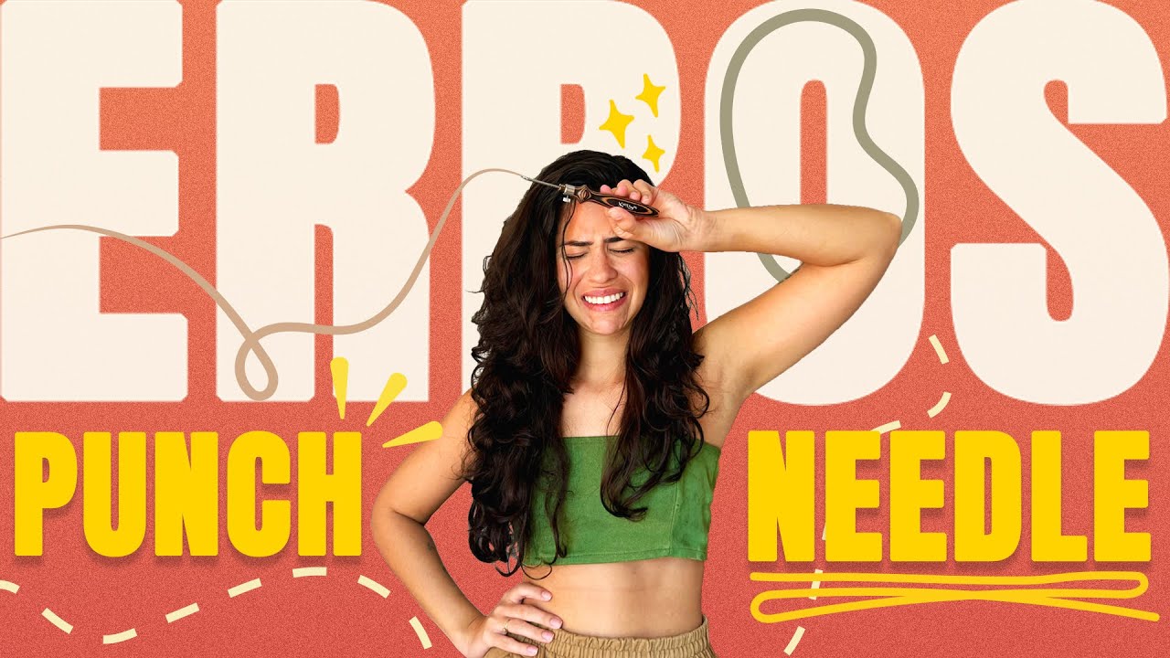 ERROS mais comuns no PUNCH NEEDLE e como ACERTAR