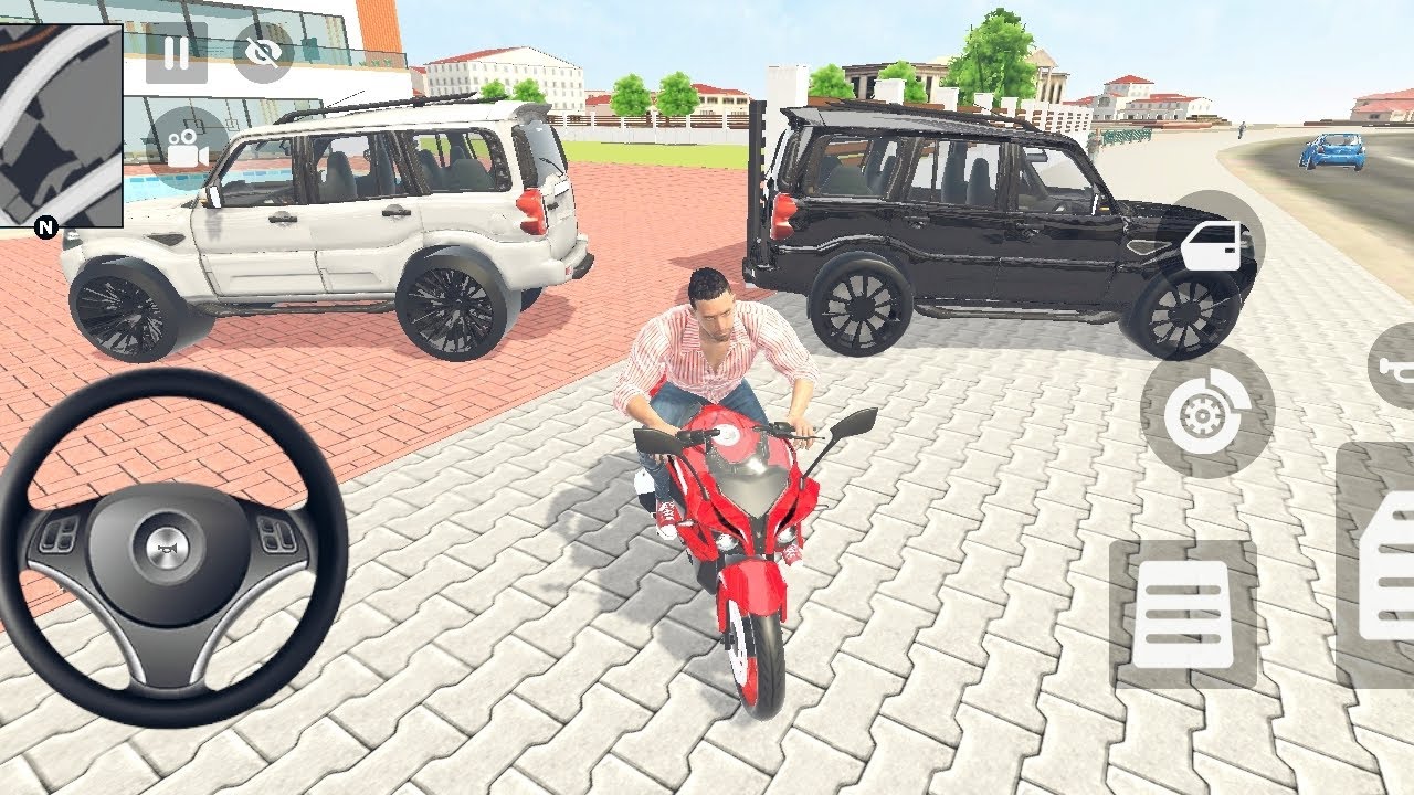 White 🤍 Scorpio S11 VS Black 🖤 Scorpio S11 Indian 🇮🇳 Theft auto Shimlutor Game 🎮