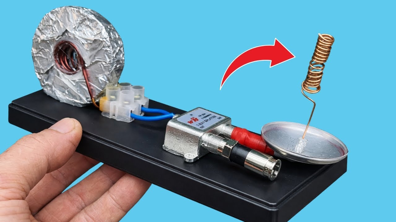 The world's most powerful antenna! Home antenna experiment! Watch all TV channels for FREE