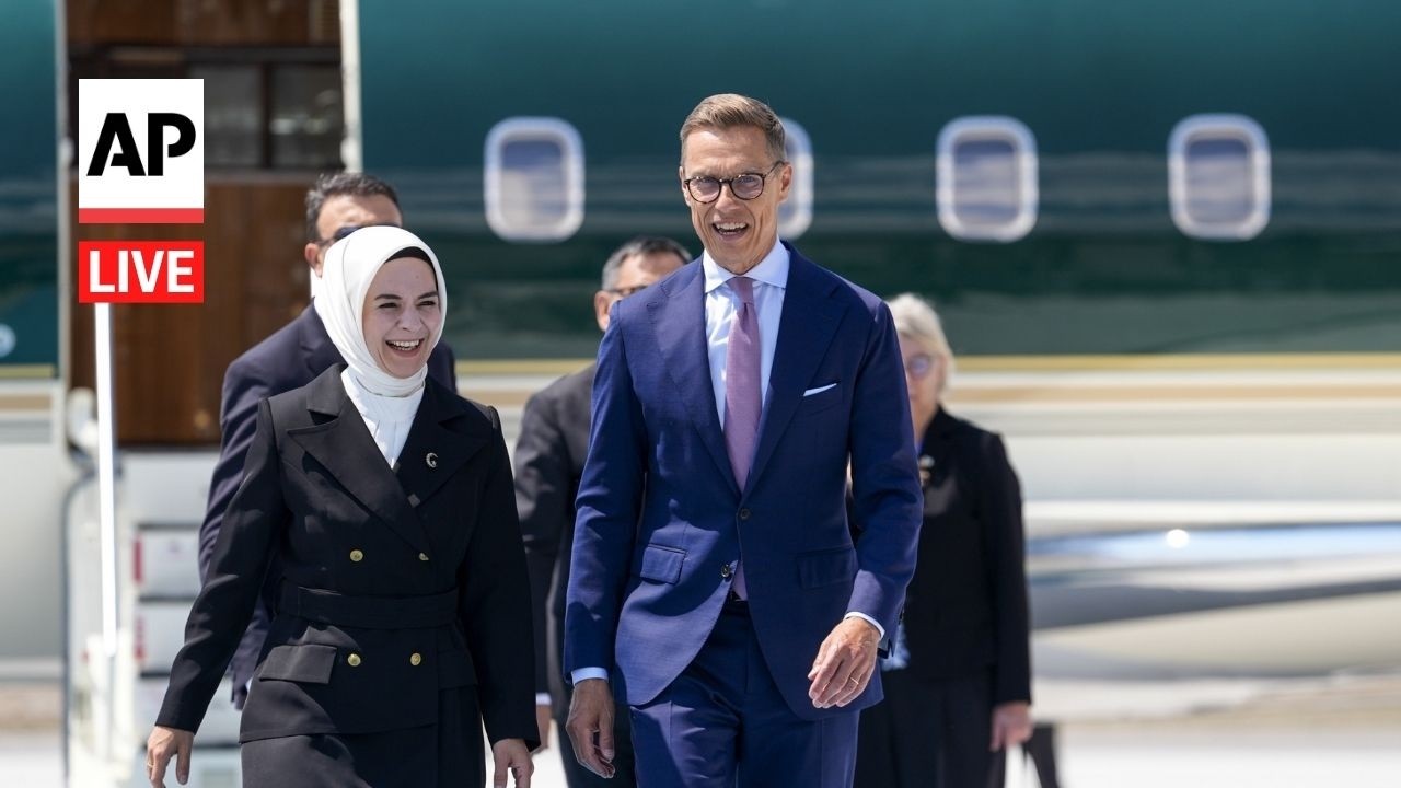 LIVE: Leaders arrive in Turkey for NATO summit