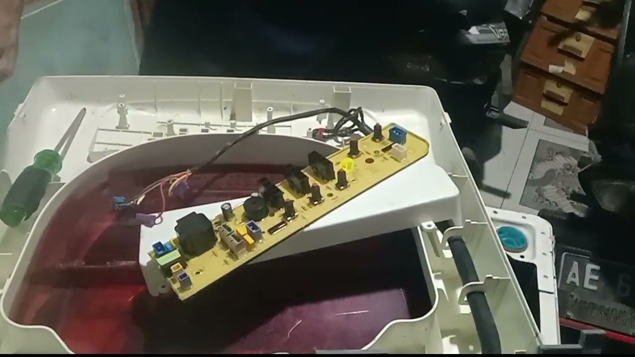 Cara ganti modul mesin cuci SANKEN || AW-s830