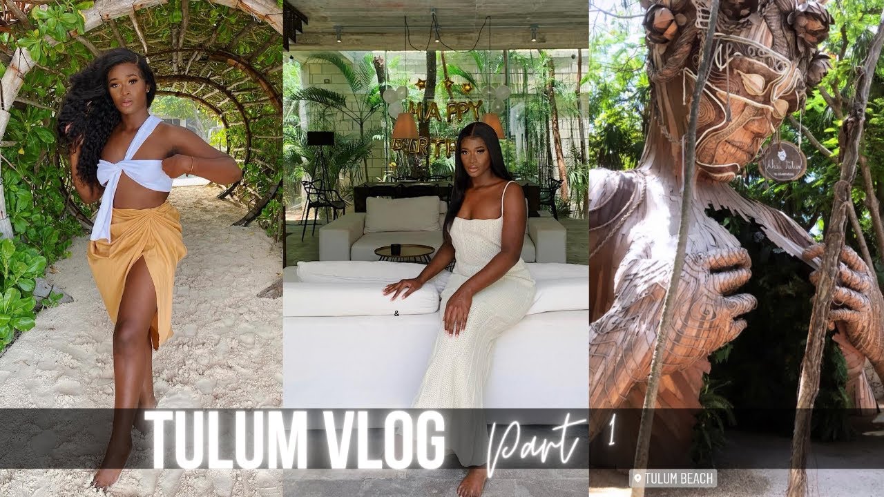 Tulum Vlog Part 1| The Storm Before The TurnUp! (House Tour, Lost Cell Phone, Cousin Drama + More