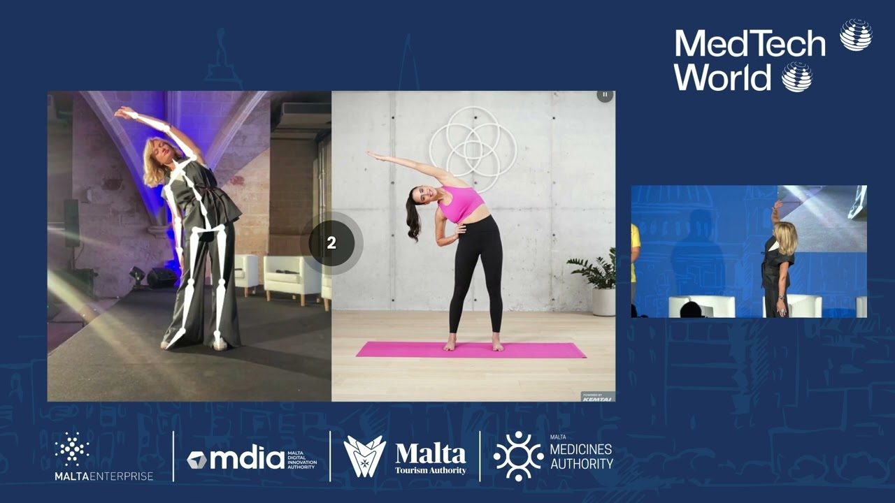 Live Technology Demo by Kemtai | MedTech Malta 2024