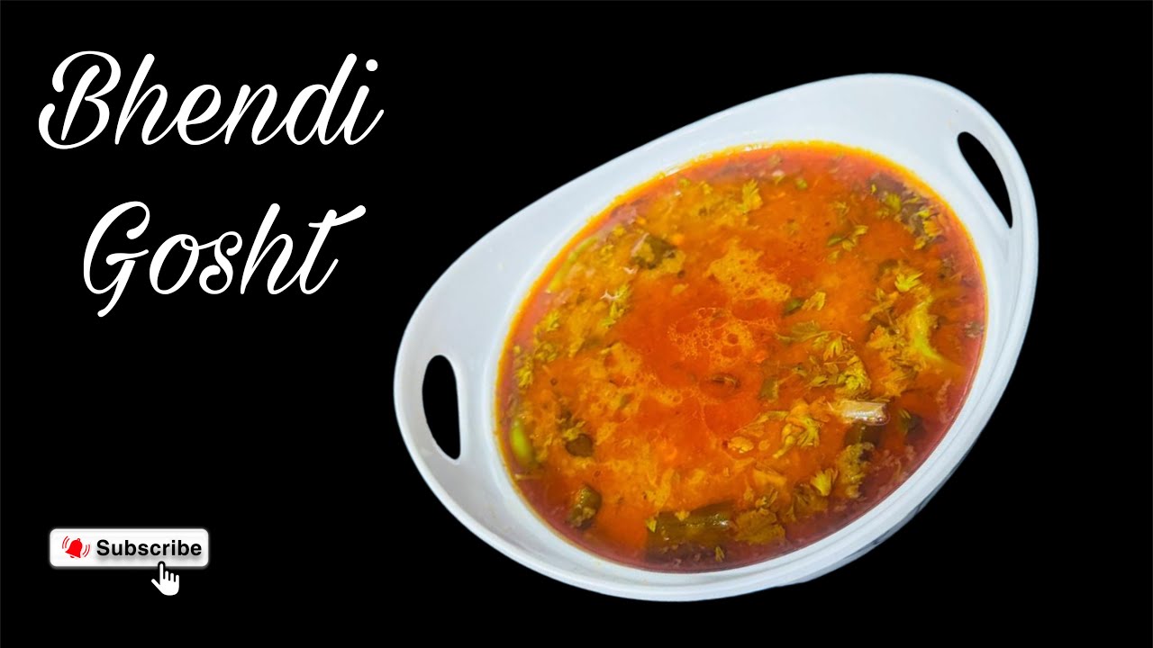 Bhendi Gosht Ka Swadisht Salan 😋 | Lady Finger Mutton Curry Recipe | Okra Mutton Curry | Easy&Tasty