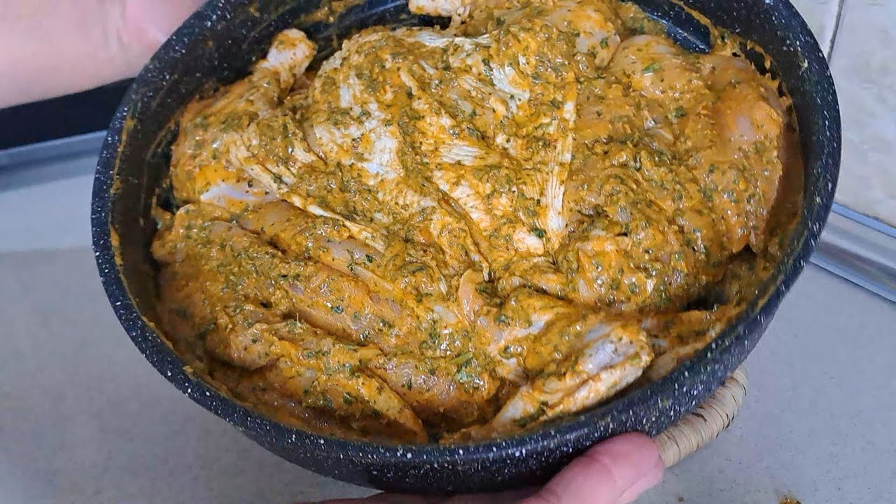 الدجاج فالفرن بشرمولة خطيييرة 😍 كيذوب فالفم