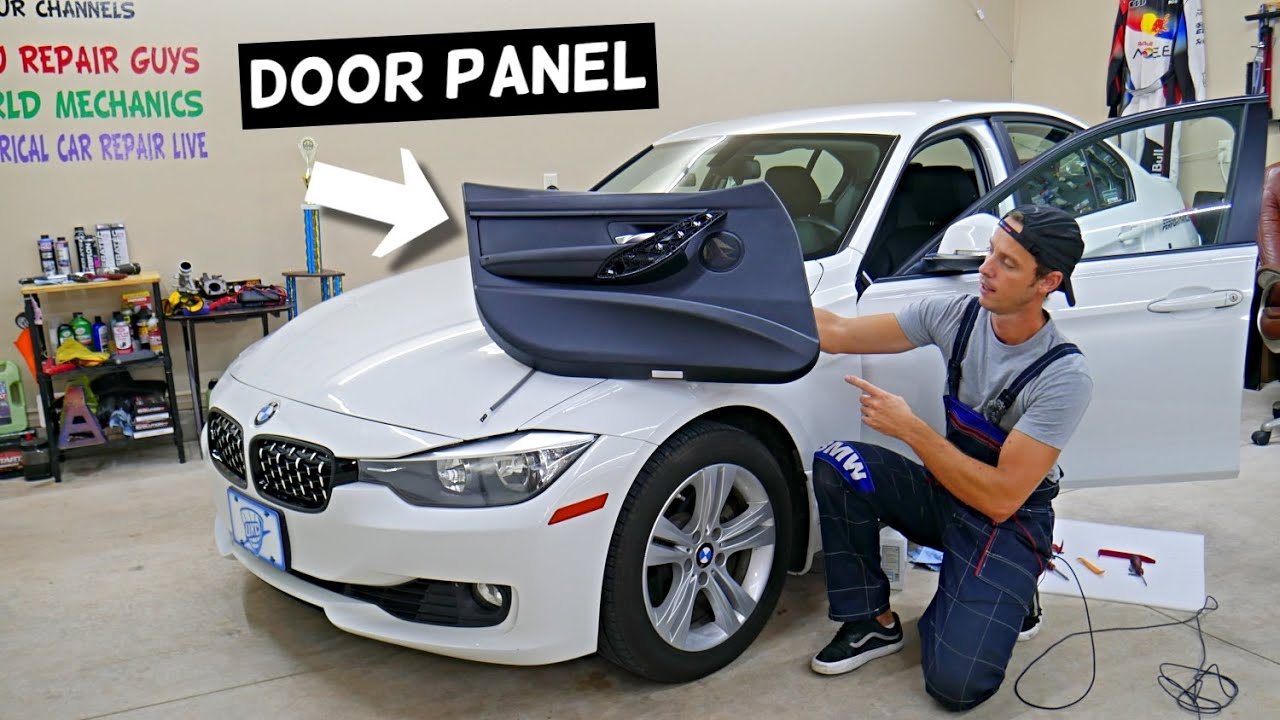 FRONT DOOR PANEL REMOVAL BMW F30 F31 F32 F36 328i 330i 335i 320i 318i 316i 328d 320d 318d 335d 428i