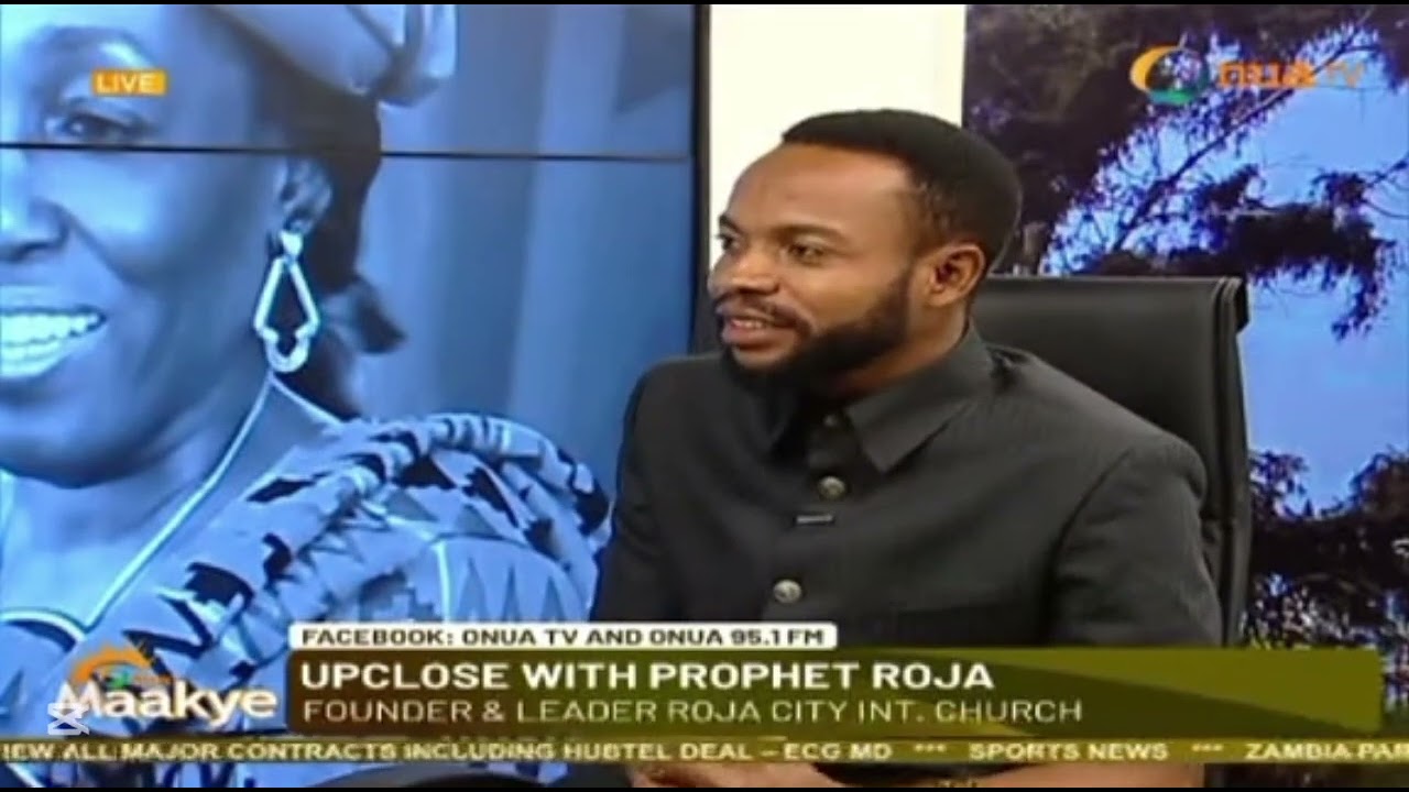 Captain Smart Shock as Prophet Roja Drops Unbelievable Prophecies to him on Onua TV studio😱