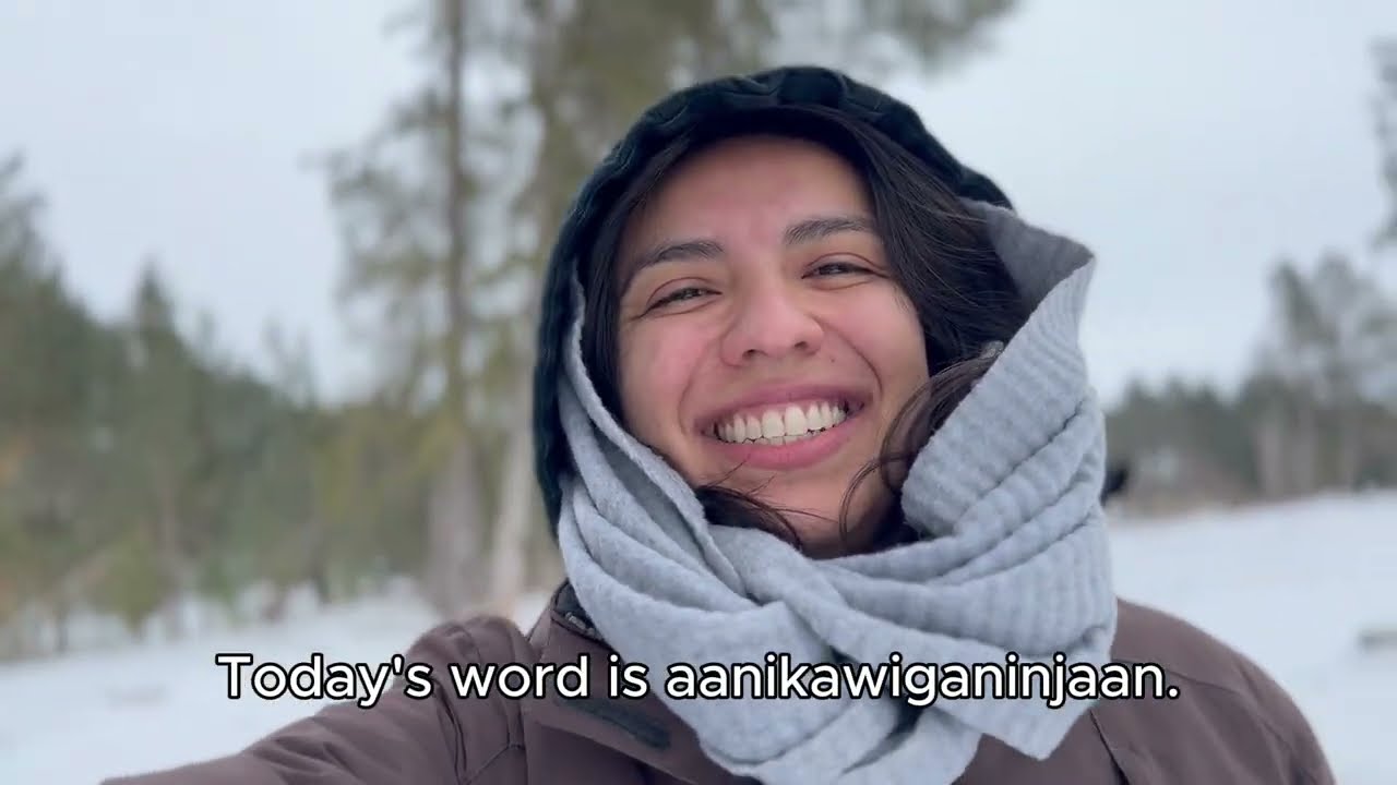 Aanikawiganinjaan = Запястье (слово дня оджибве)