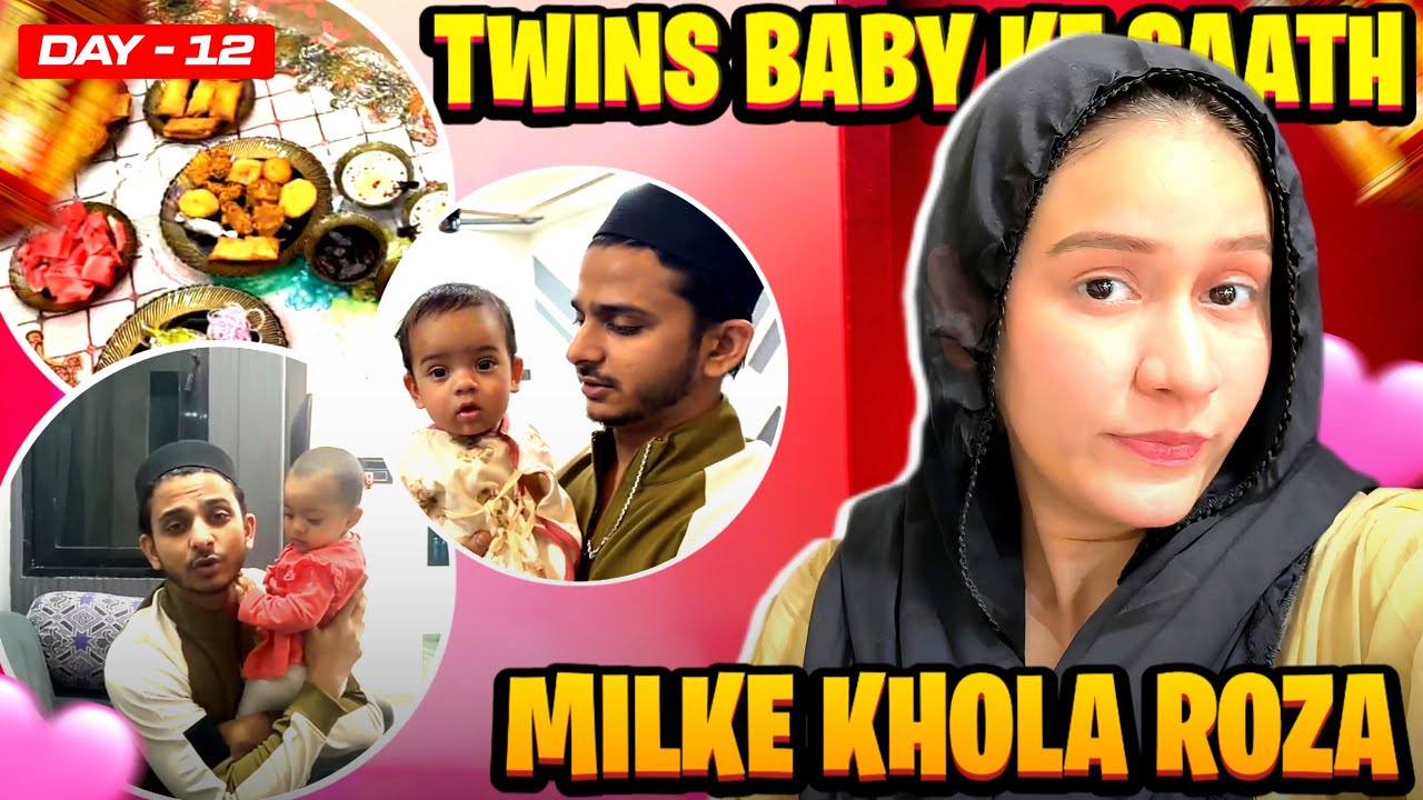 AAJ POORI FAMILY NE MILKAR ROZA KHOLA❤️