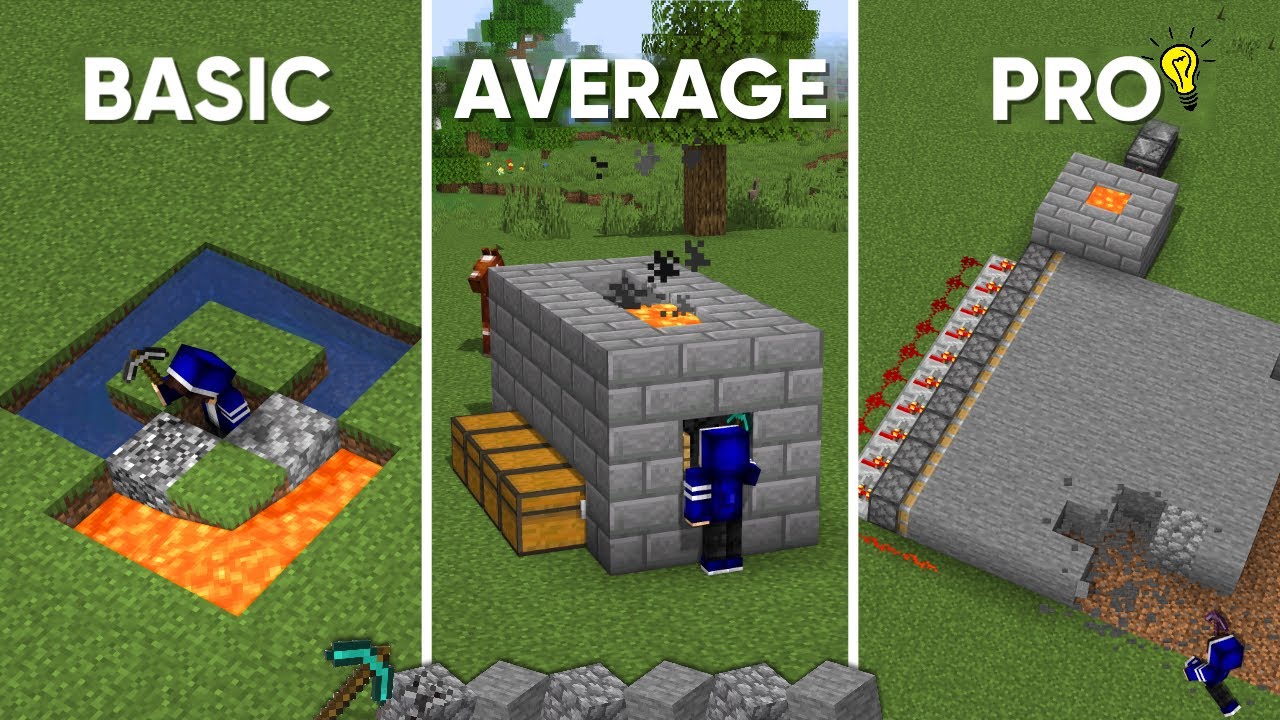 TOP 3 MUST Have Stone/Cobblestone Farms | Best Cobblestone Generator | Minecraft Tutorial 1.21+
