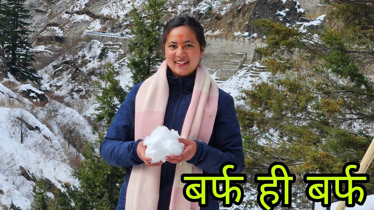 पाण्डुकेश्वर से हनुमानचट्टी बद्रीनाथ तक बर्फ ही बर्फ 😯||Pahadi Lifestyle vlogs ||Avantika Chauhan 