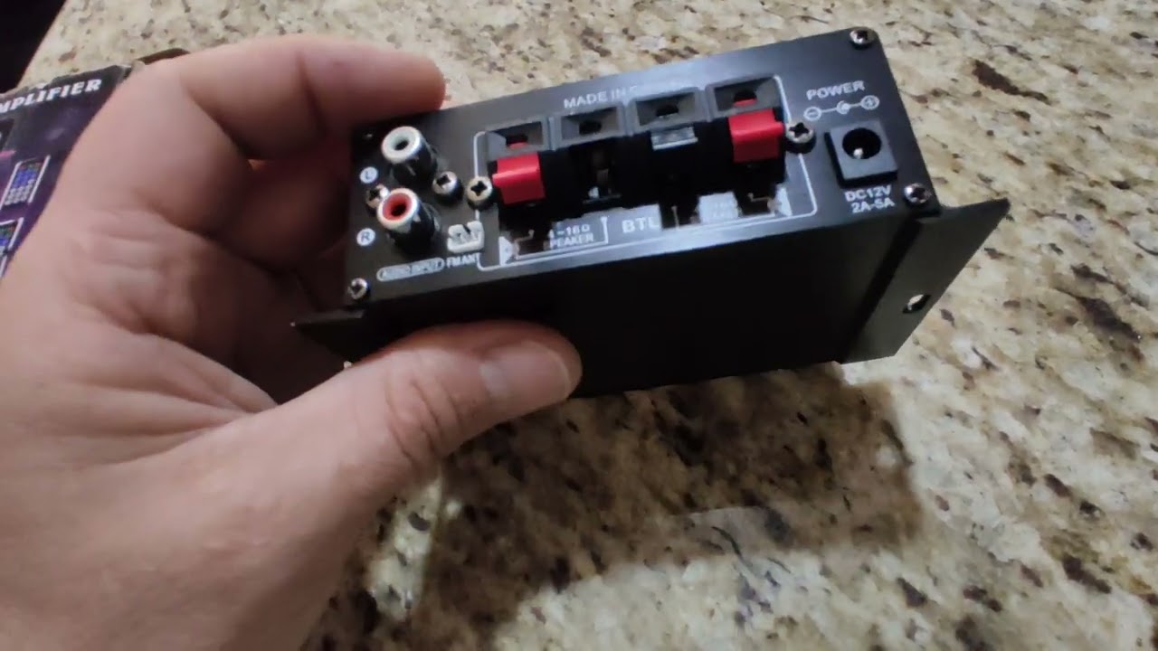V54 - Amplificador chinês AK370 - Apresentação e experiência de uso