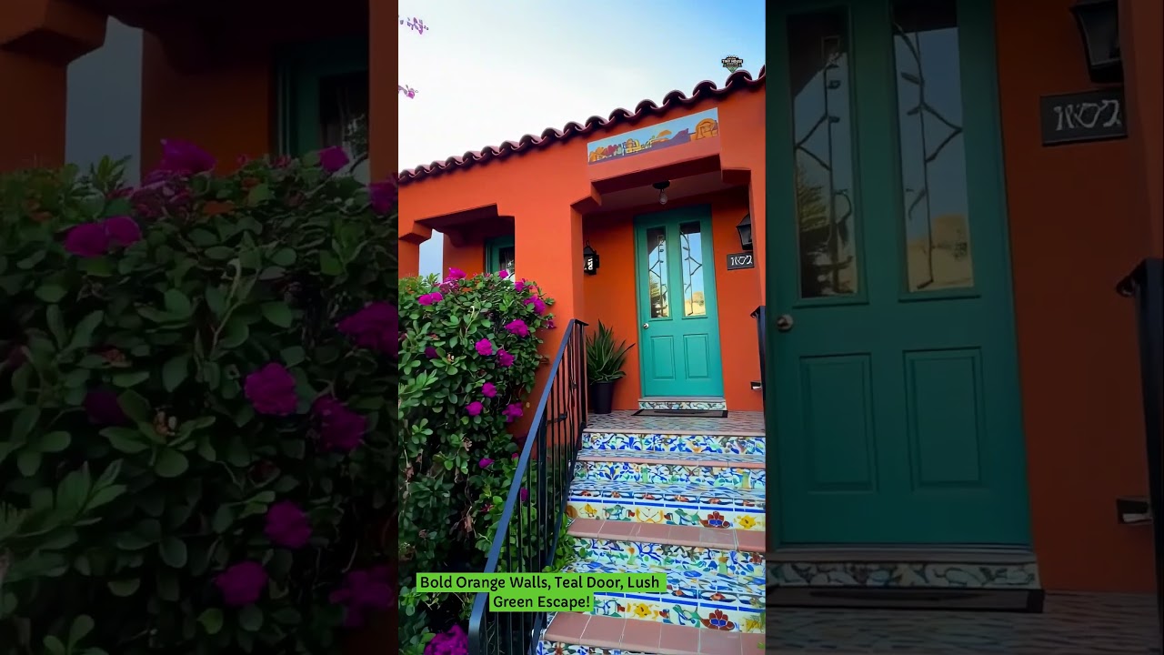 A Vibrant Mexican-Style Home Full of Color and Charm 🌵🎨 #mexico #cozyhome #tinyhouse  #home