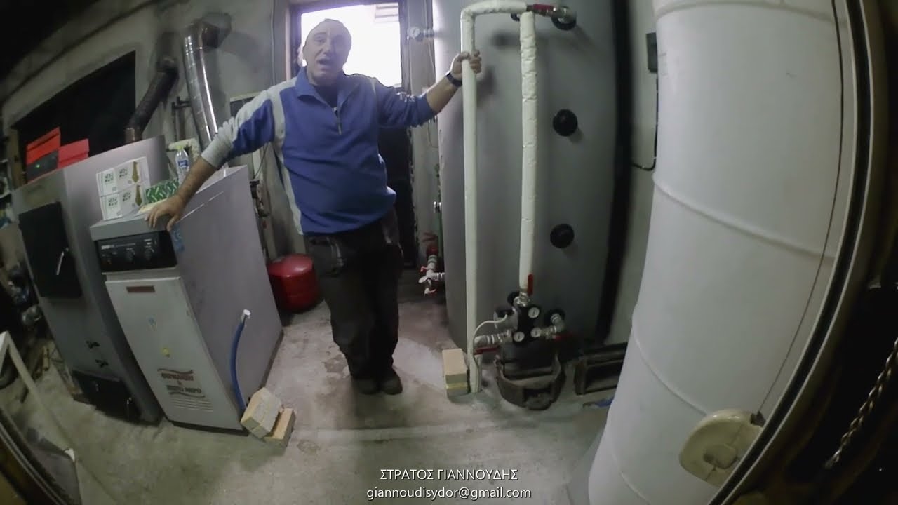 Λέβητας ξύλου Πυρόλυσης Viessmann  Vitoligno 100-S  Δοχεια Αδρανειας (Μπαφερ τανκ)  ΣΥΝΔΕΣΗ ΔΟΧΕΙΟΥ