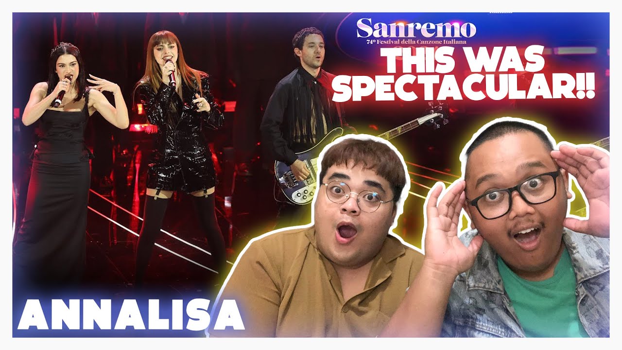 Sanremo 2024 - Annalisa con La Rappresentante di lista canta 