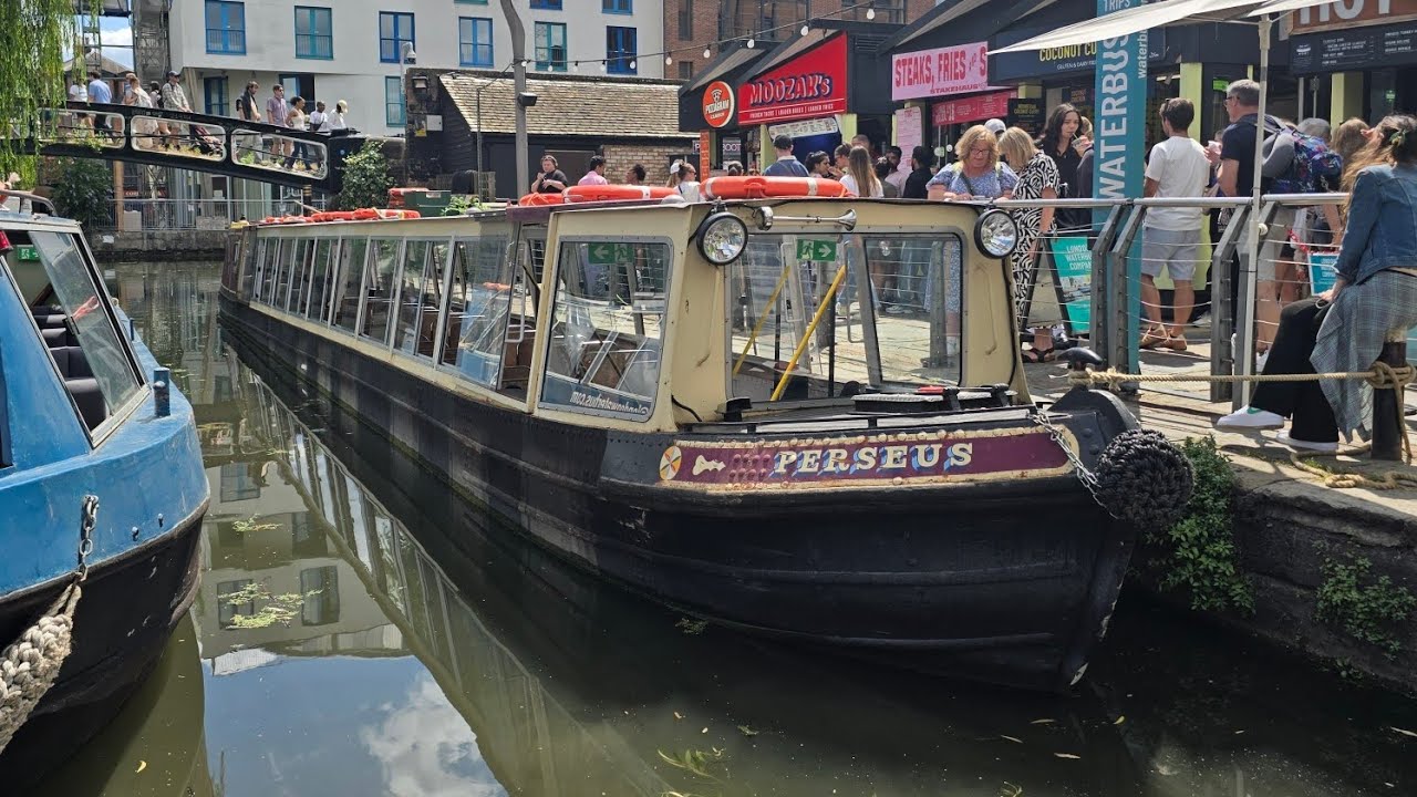 Take a Narrowboat Trip from Camden Lock to Little Venice with Me