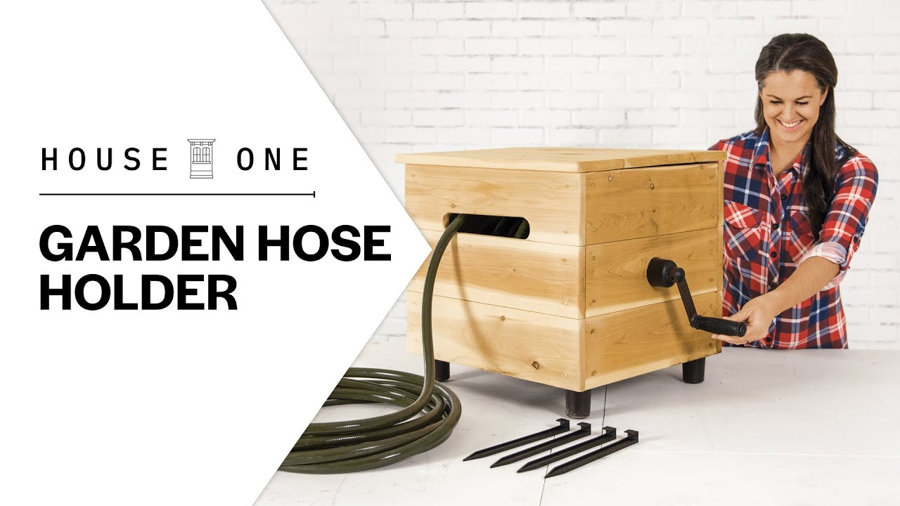 Cedar Garden Hose Holder | House One | This Old House