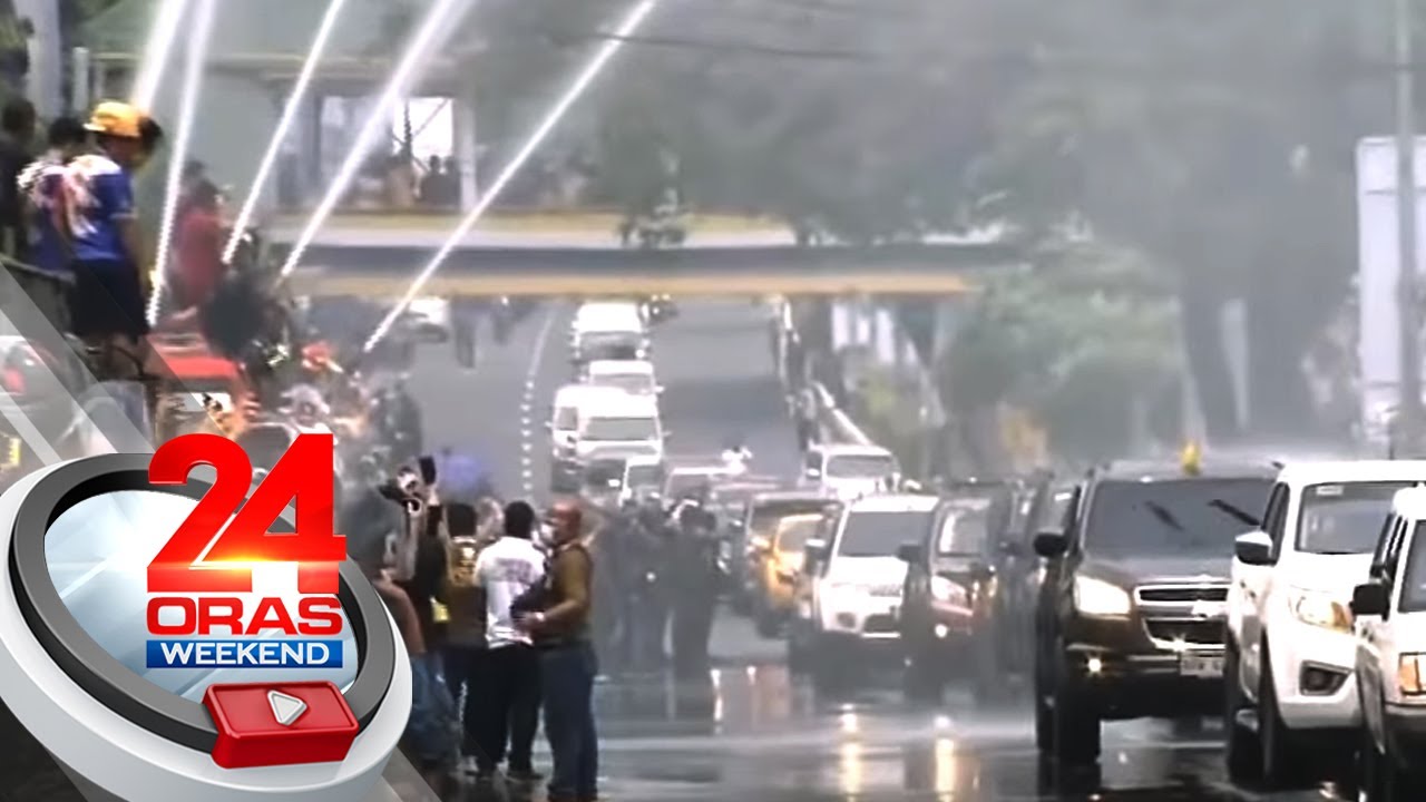 Water salute, isinagawa bilang pagpupugay kay dating Pangulong Noynoy Aquino | 24 Oras Weekend