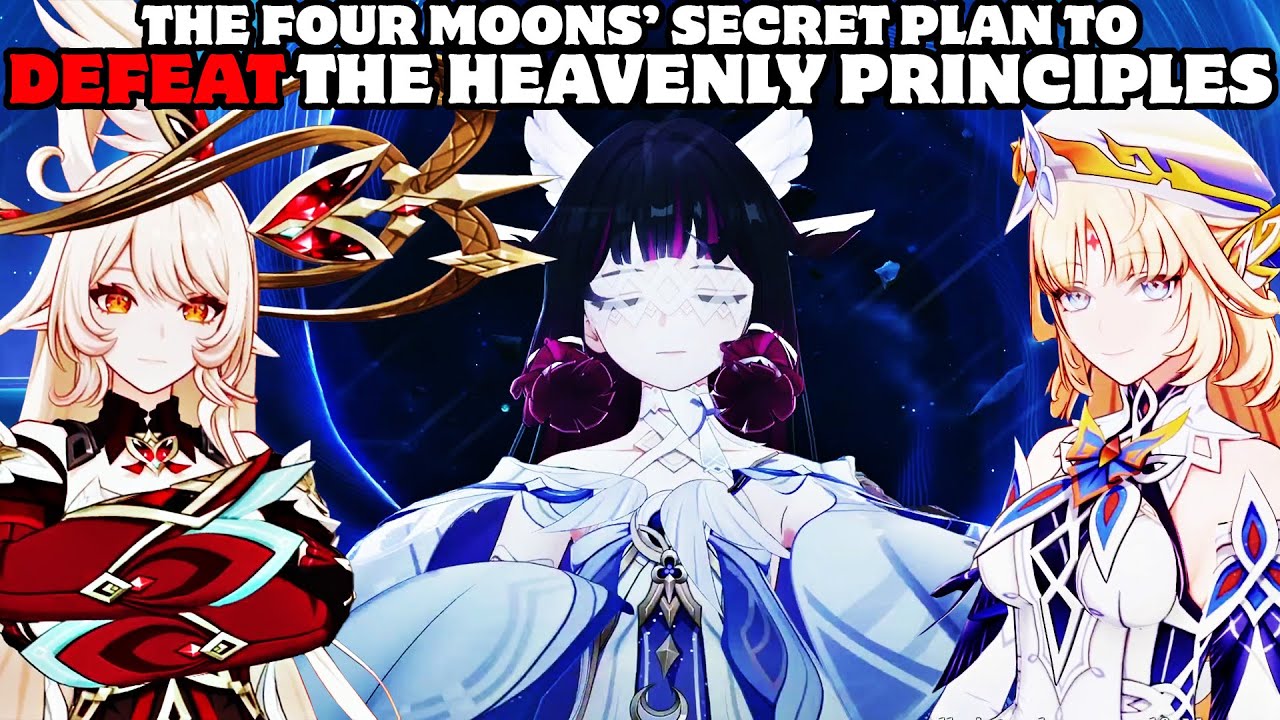 Секретный план Четырех Лун по победе над Небесными Принципами [Genshin Impact Luna III]
