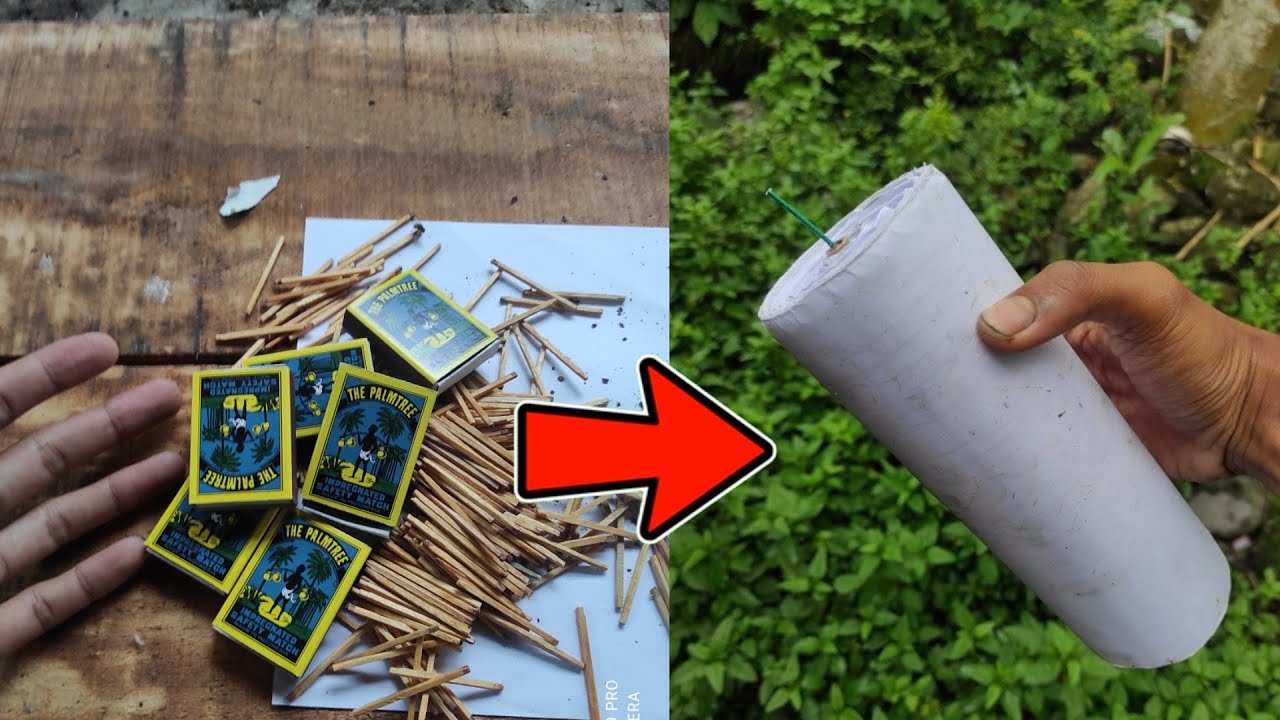BEDAH 6 BOX KOREK KAYU DIUBAH JADI MERCON KERTAS