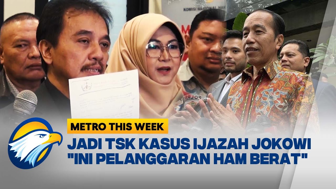 JADI TERSANGKA KASUS IJAZAH JOKOWI, ROY SURYO CS MELAWAN | Metro This Week