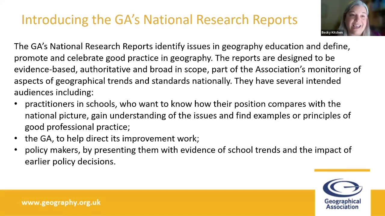 High quality geography fieldwork for all