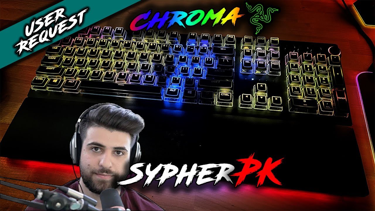 SypherPK Keyboard Lighting Design | Razer Chroma