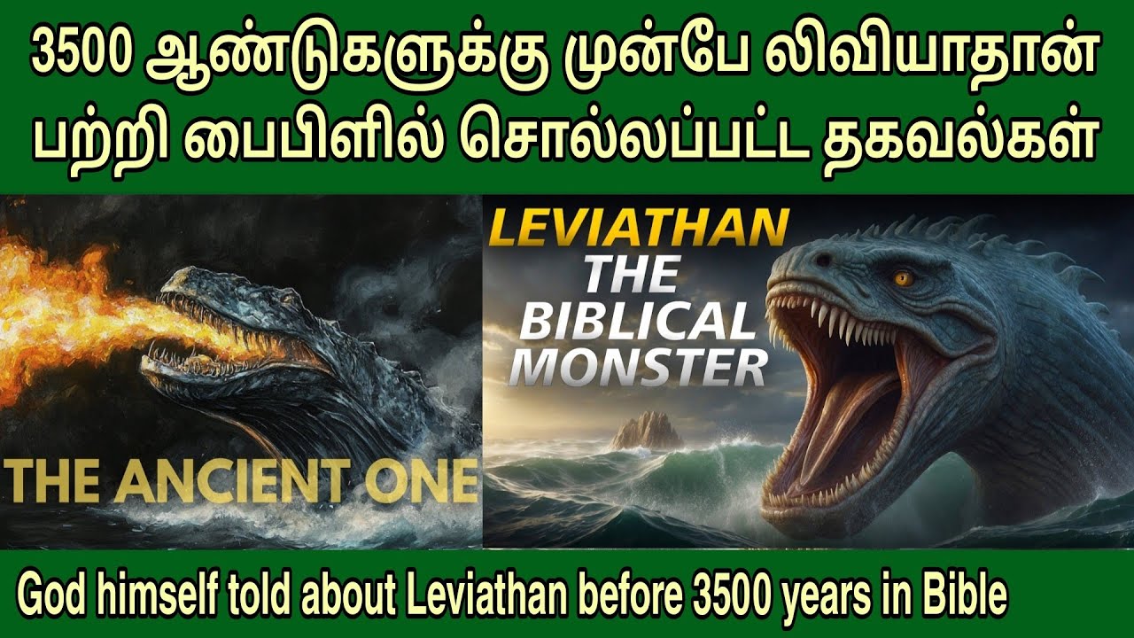 லிவியாதான் | Leviathan in bible tamil | Leviathan explained in tamil
