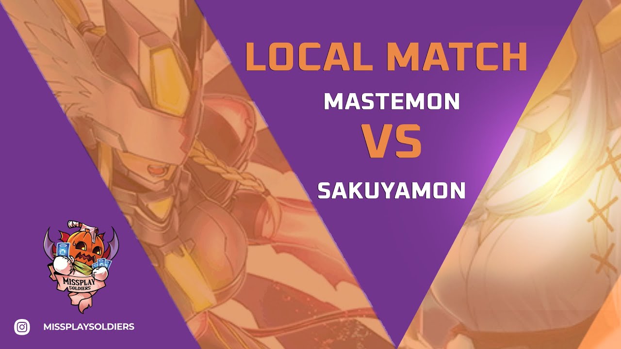 Local Match BT-23 | Mastemon vs Sakuyamon (Solo Música) | Digimon Card Game