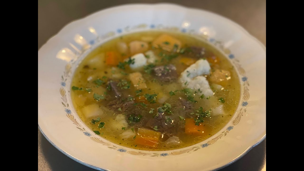 Köttsoppa med klimp