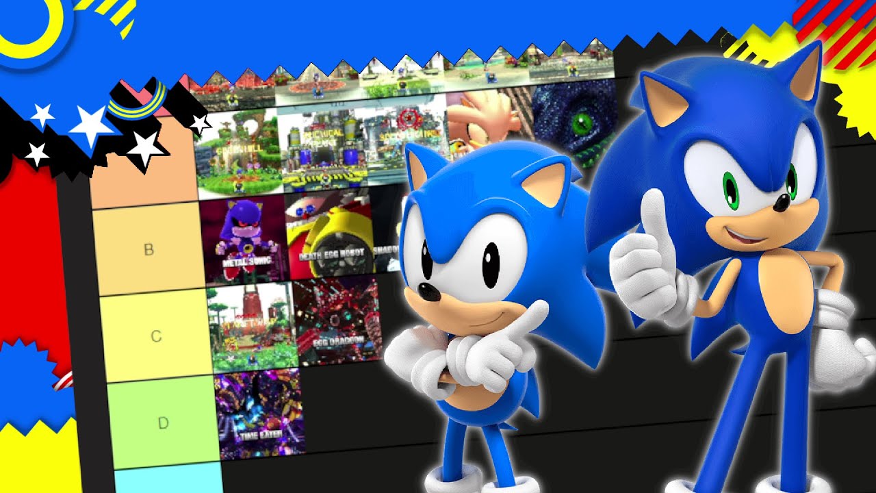 Ranking EVERY Sonic Generations Level!!!