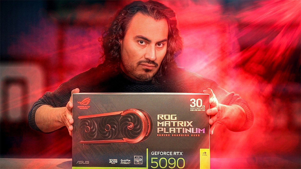 Insane Power! ASUS ROG Matrix 5090 PC Build at Micro Center