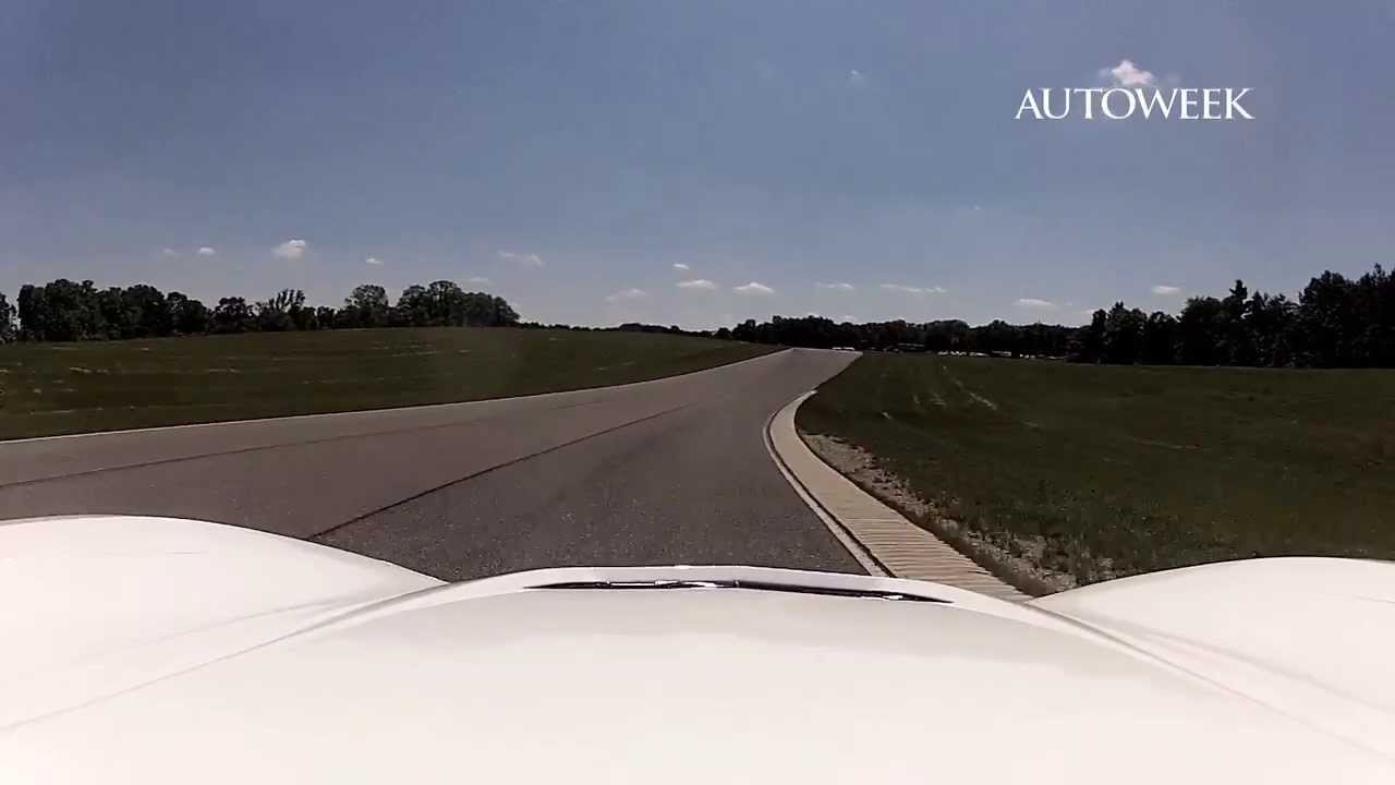 2014 Chevrolet Corvette Stingray first drive at Milford Proving Grounds