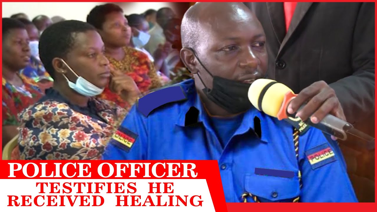 JESUS HAS NO LIMITS AND HEALS  EVEN A POLICE OFFICER🙌