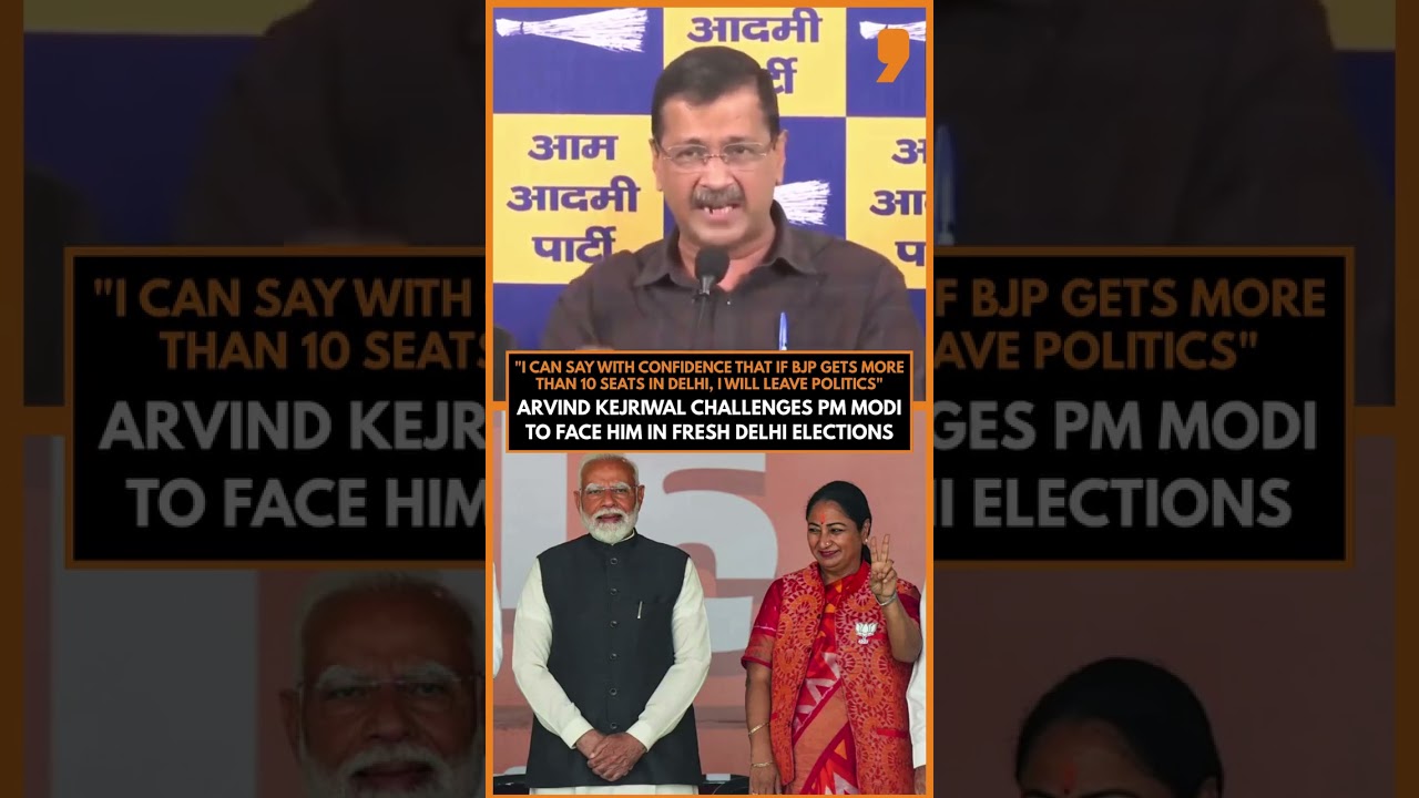 Kejriwal Dares PM Modi: Win 10 Seats in Delhi or I&rsquo;ll Quit Politics