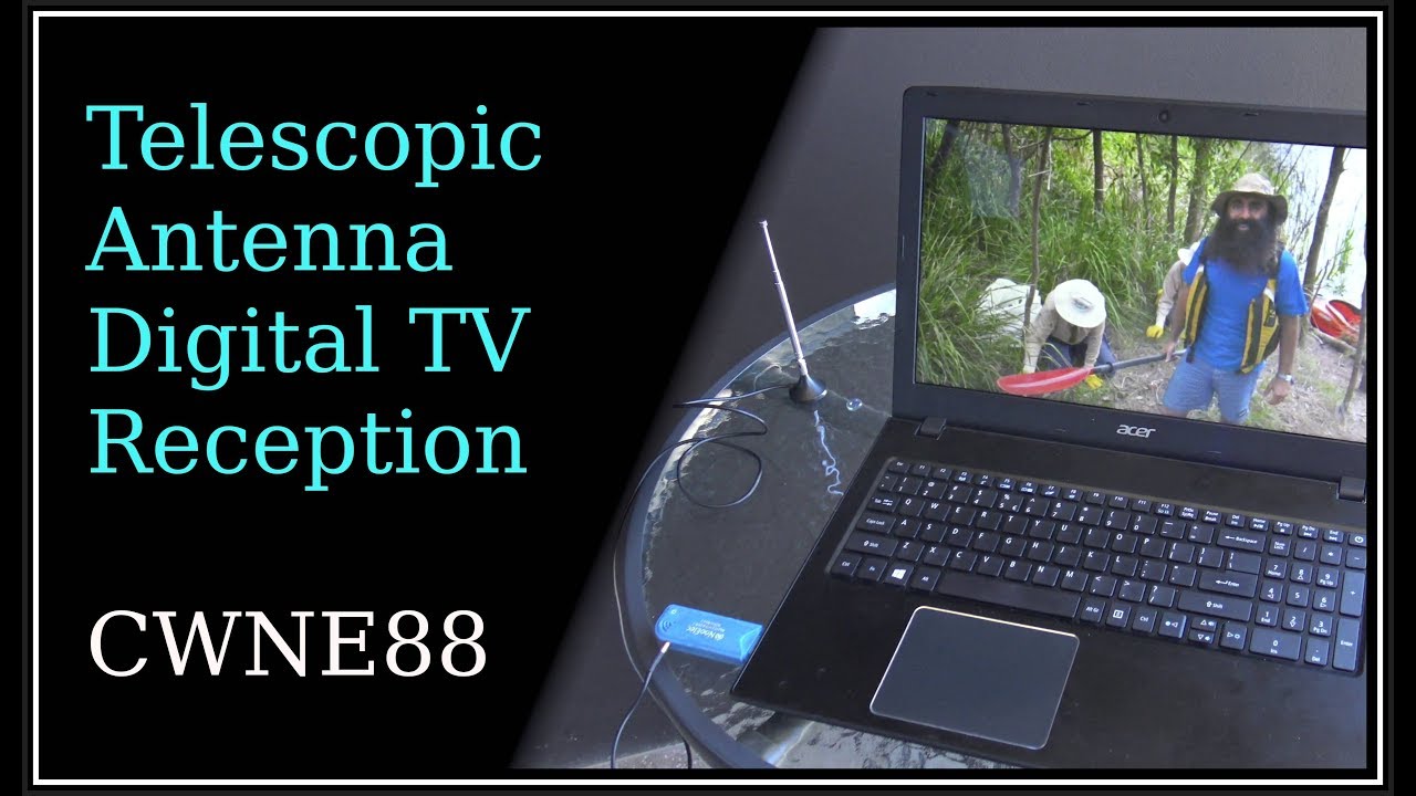 TV Technology - Part 5 - Telescopic Antenna Digital TV Reception