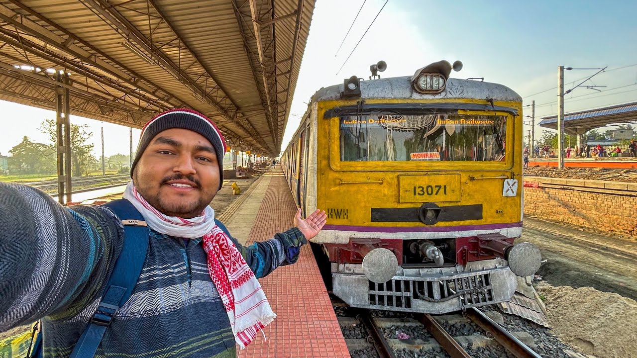Howrah To Masagram Local Train Journey Vlog Via Chord Line.