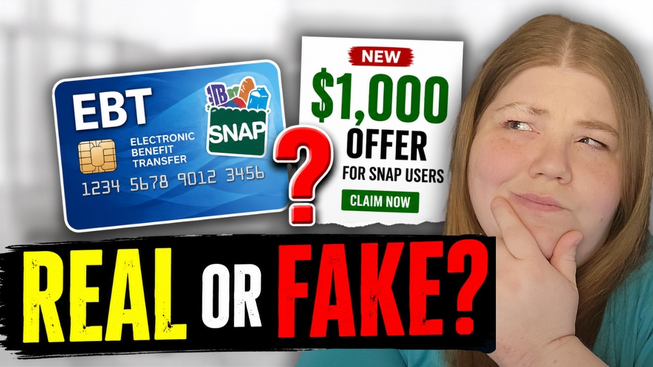 Is the $1,000 Offer for SNAP Users Real?
