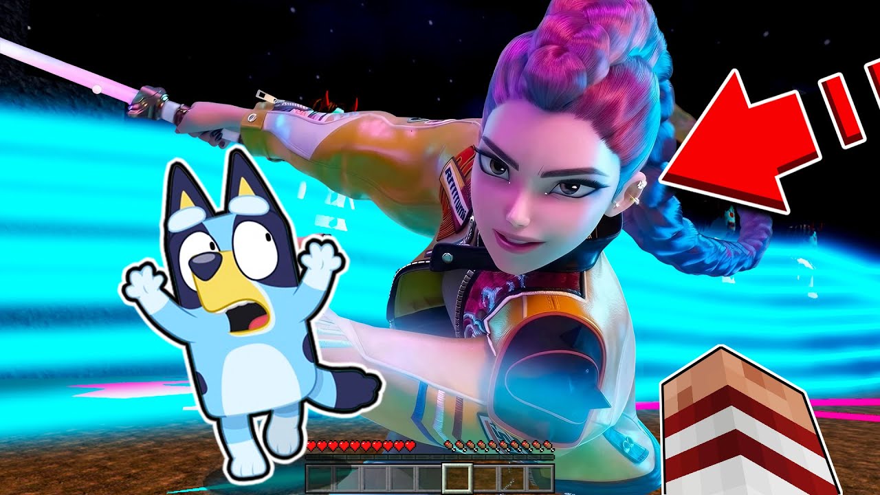 ESCAPAMOS CON BLUEY DEL MUNDO DE LAS GUERRERAS KPOP