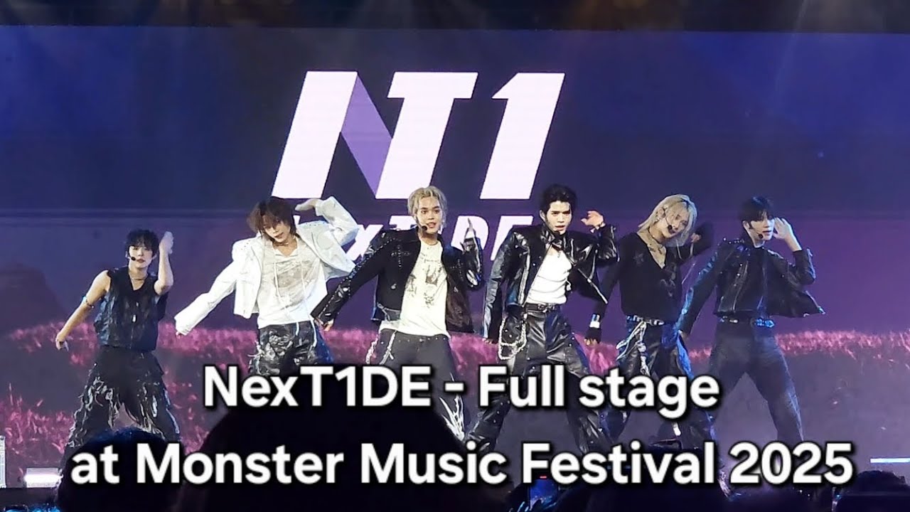 251102 | NexT1DE - Full stage performance at Monster Music Festival 2025