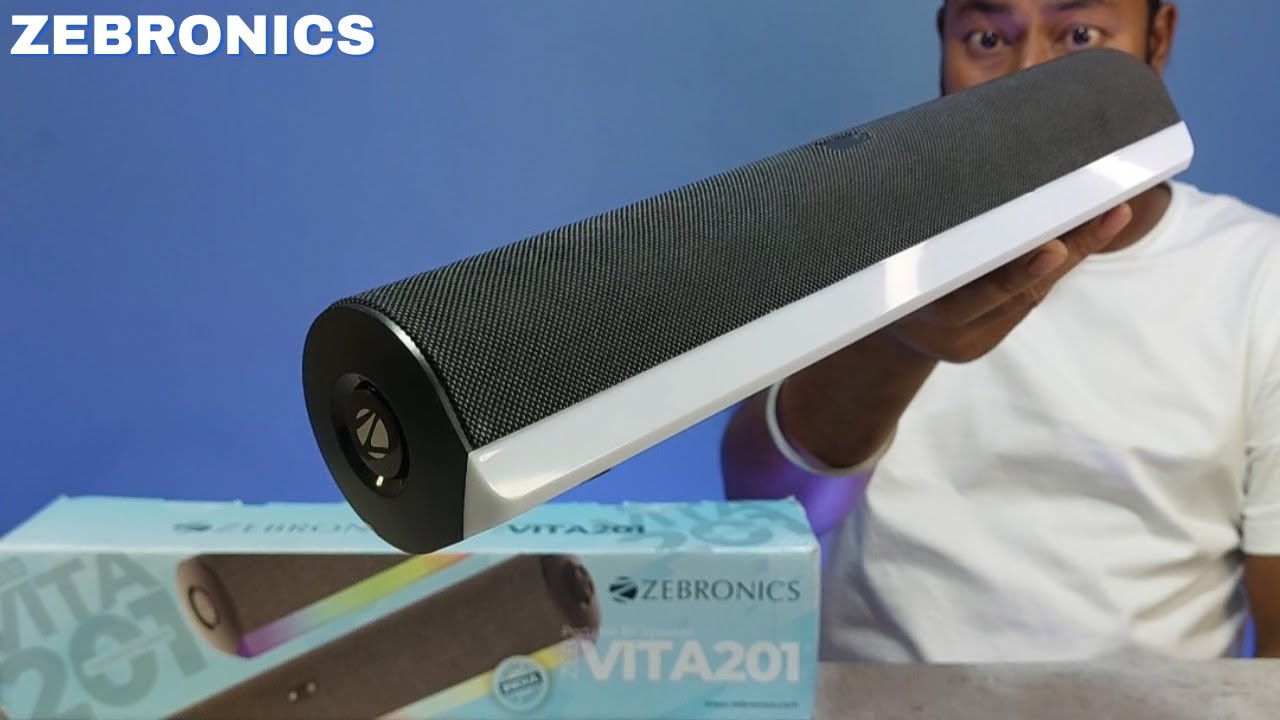 Zebronics Zeb Vita 201 | 16W Speaker Unboxing | Dual Passive Radiator | RGB | Speaker Under 1000 |