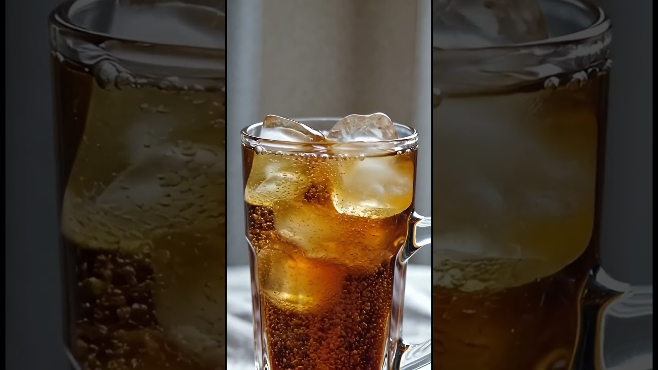 Melting Ice Cubes in Cold Drink | Relaxing ASMR Bubbles"