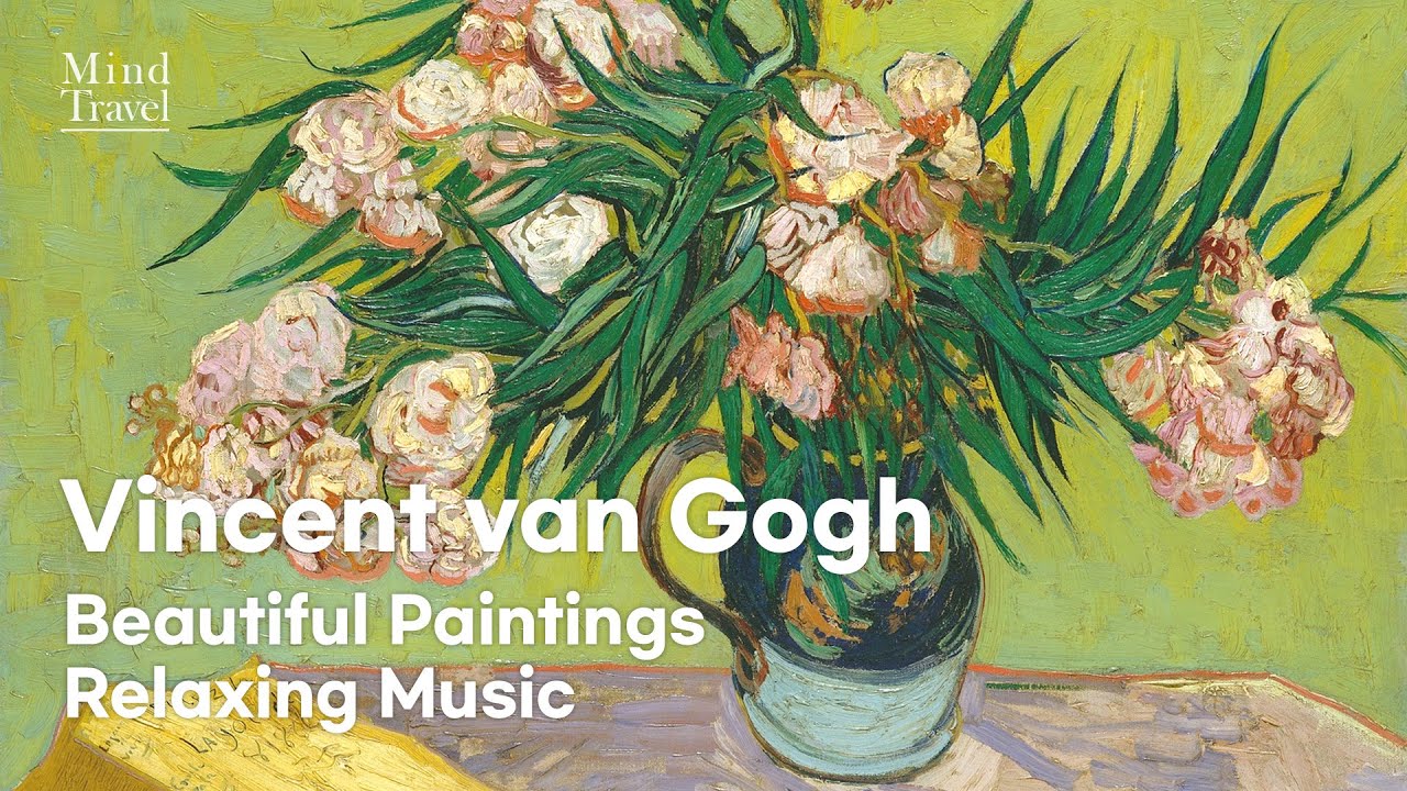힐링명화감상 거실미술관 🎵빈센트 반 고흐 꽃그림과 편안한 음악🎵 Van Gogh Art Slideshow🌞Beautiful Paintings Relaxing Music