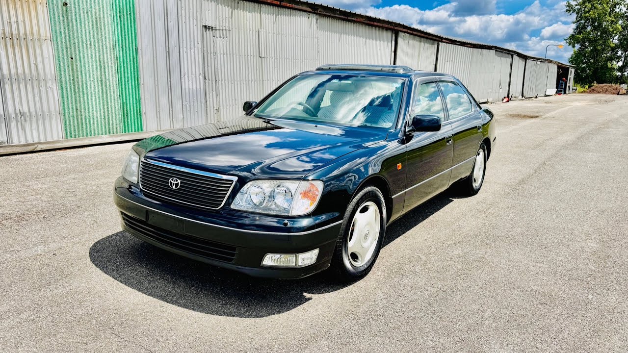 Подробный обзор Toyota Celsior C-Type 1998 года выпуска (45 тыс. км) для японского рынка! (Лучше,...