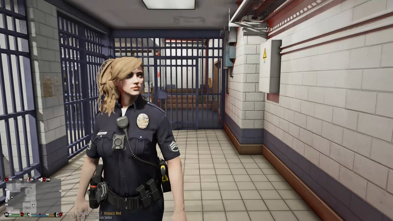 Gta 5 LSPDFR Let's Play As LAPD Female Sergeant - Charger SXT City Patrol