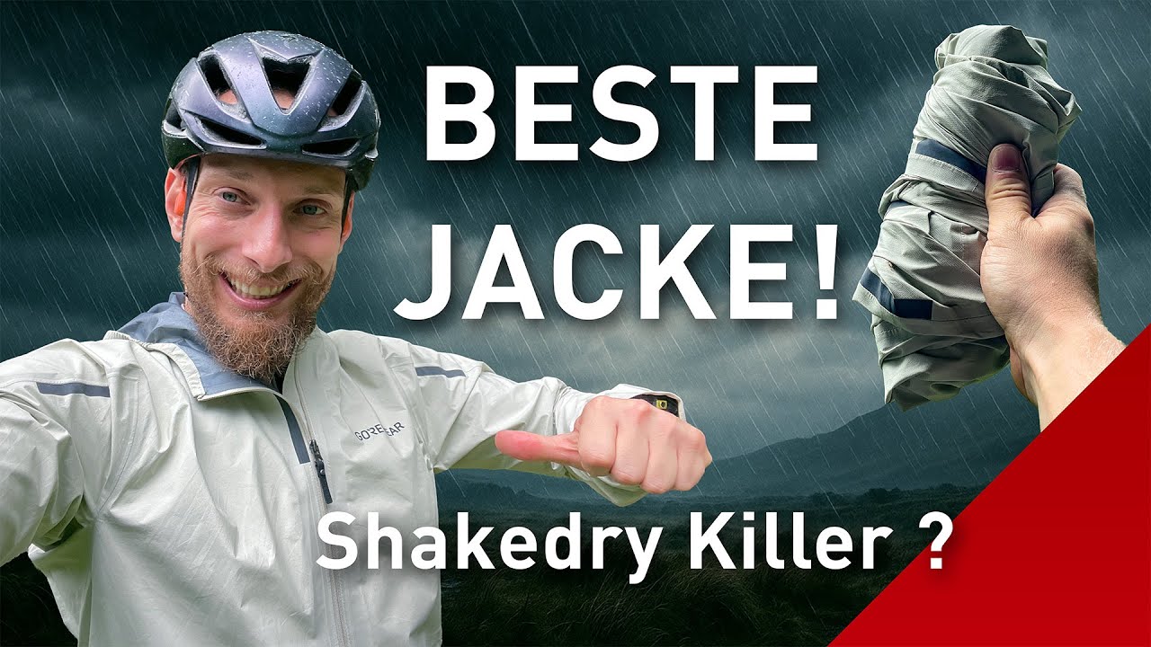 DIE Beste Ultraleicht Regenjacke für Bikepacking im Test 🤯 | SHAKEDRY NACHFOLGER ? (Geheimtipp 2025)