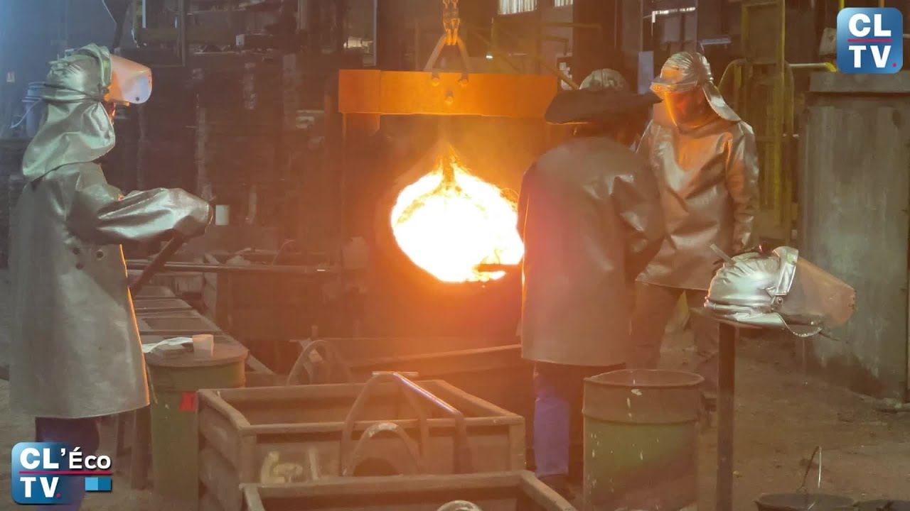 Visite dans les entrailles de la fonderie Technival Industrie