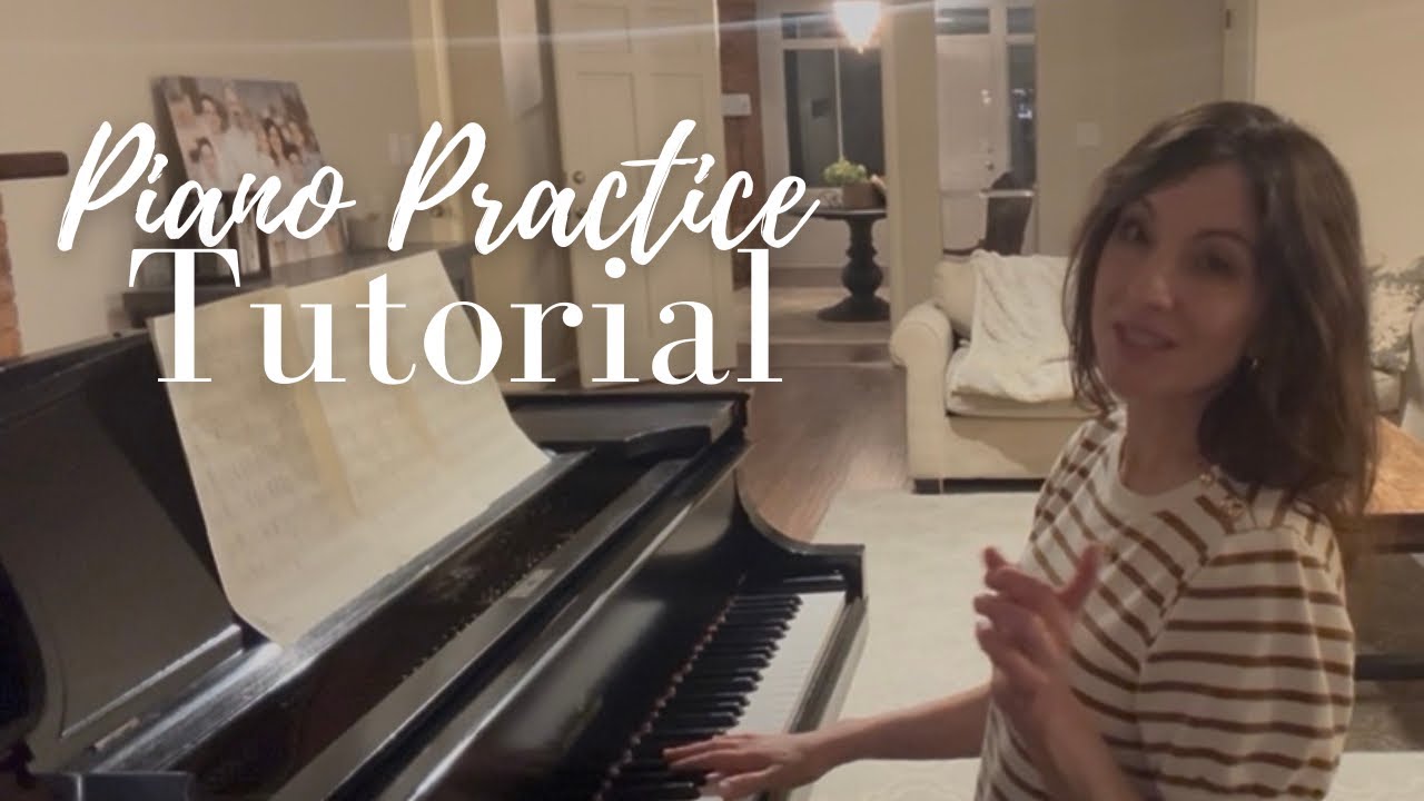 Piano Practice Tutorial -How I Prepare a Piece to Record #ruthhopkins #pianotutorial #pianolessons