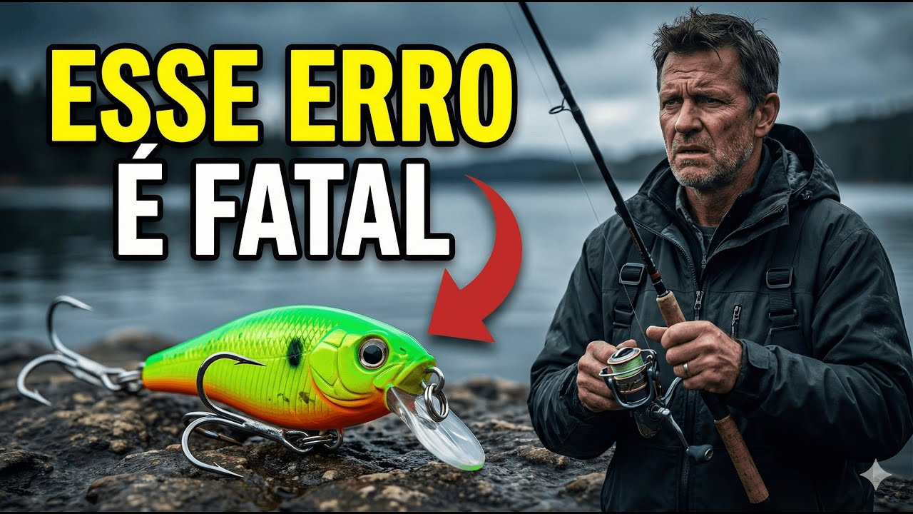 O Erro na Isca Que Te Faz Perder 90% dos Peixes